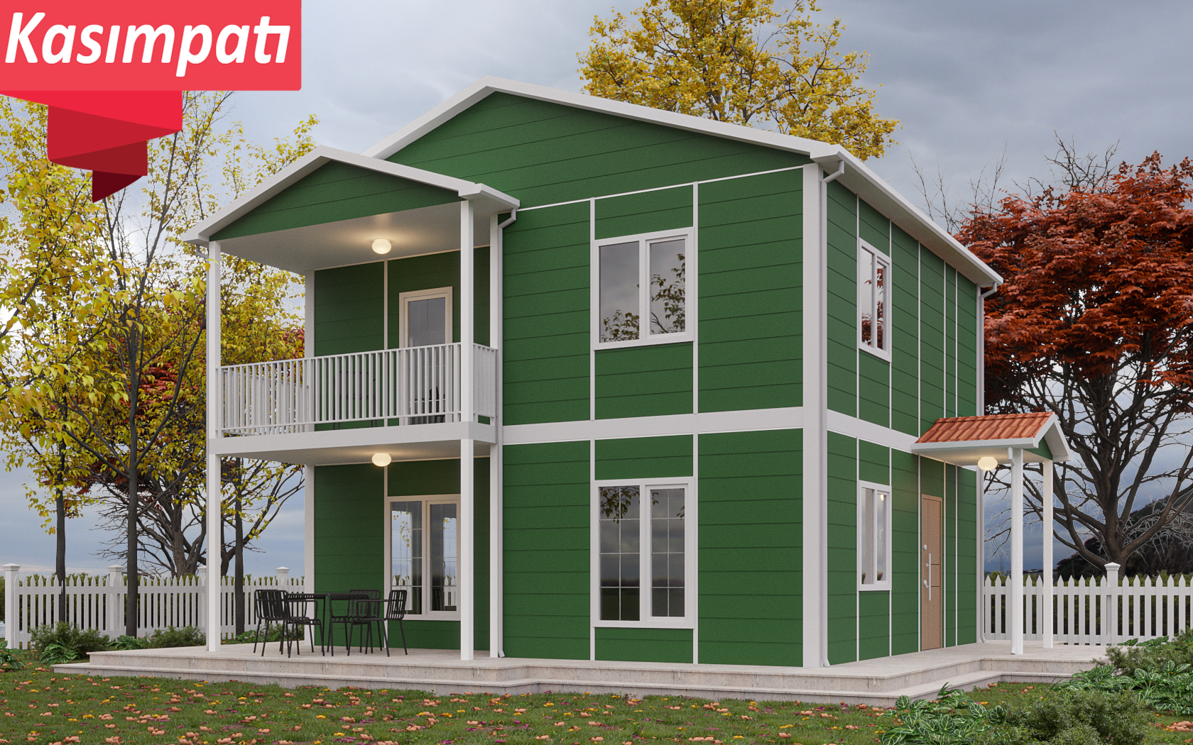 Prefabrik, Prefabrik ev, Prefabrik çeşitleri Prefabrik Ev Çelik Yapı